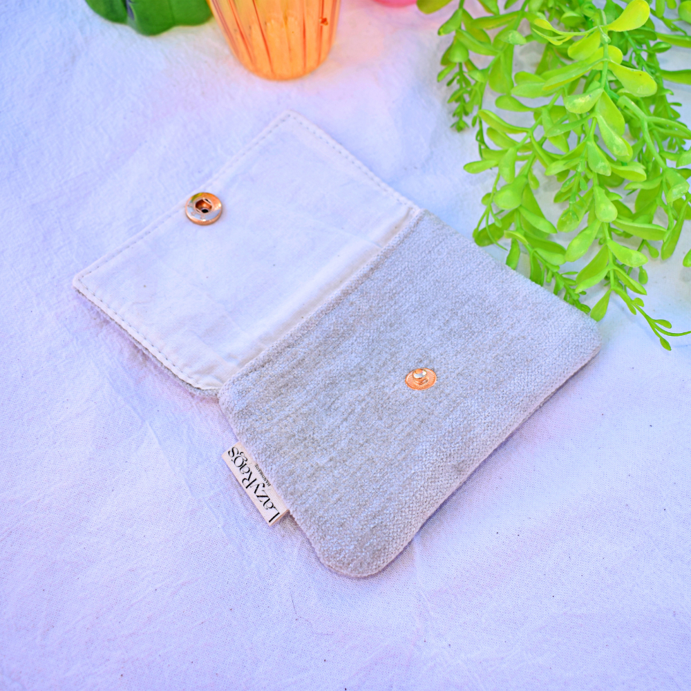 The Flap Pouch (Pearl Grey)