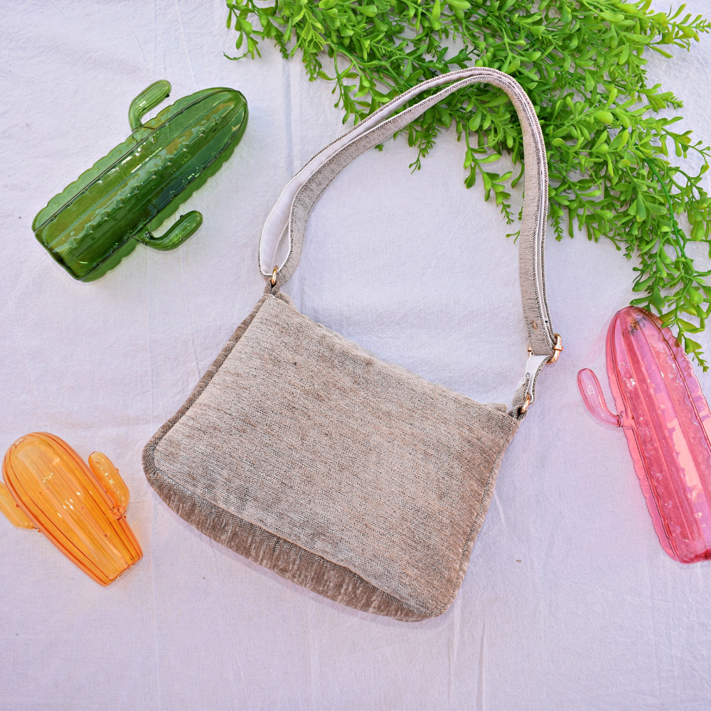 The Small Flap Bag (Khaki)