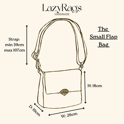 The Small Flap Bag (Dusty Pink)