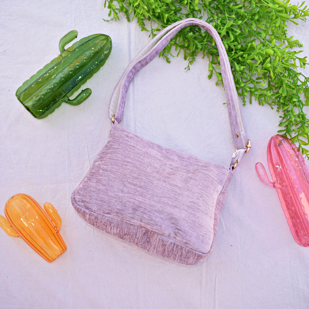 The Small Flap Bag (Lilac)