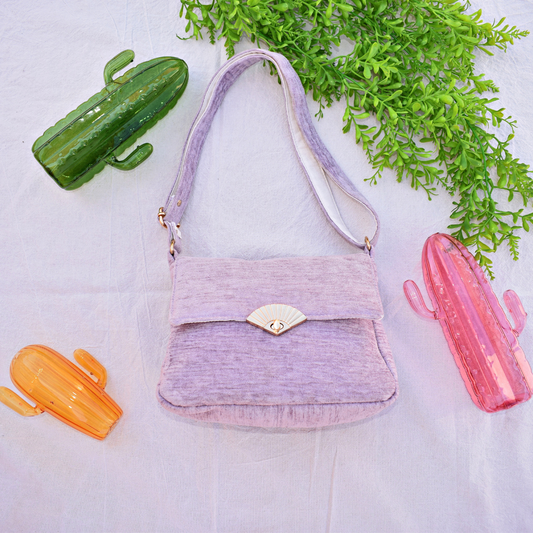 The Small Flap Bag (Lilac)