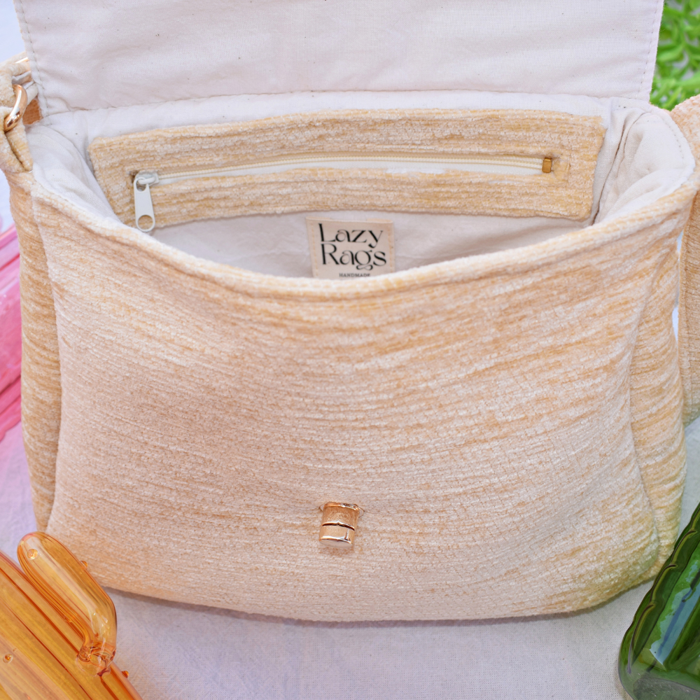 The Small Flap Bag (Goddess Yellow)